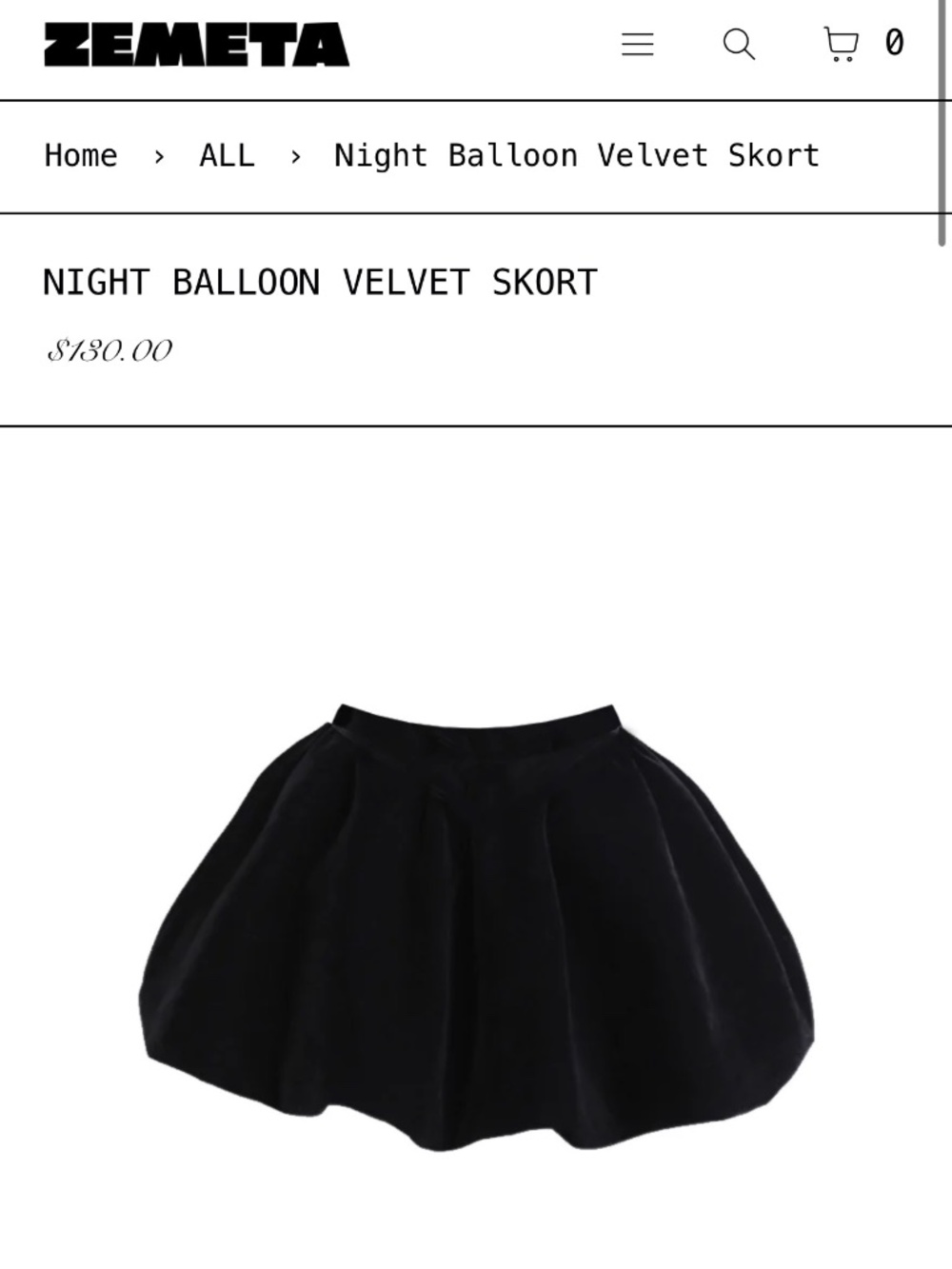 Zemeta bubble skirt